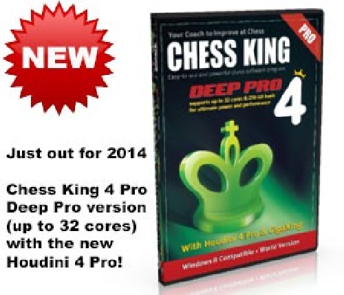  دانلود فایل دانلود نرم افزار Chess King 4 Deep Pro new for 2014 