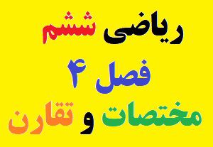 پاورپوینت ریاضی ششم مبحث تقارن و مختصات